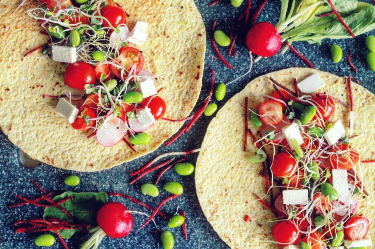 Gevulde corn wraps - Healthylivinglisan