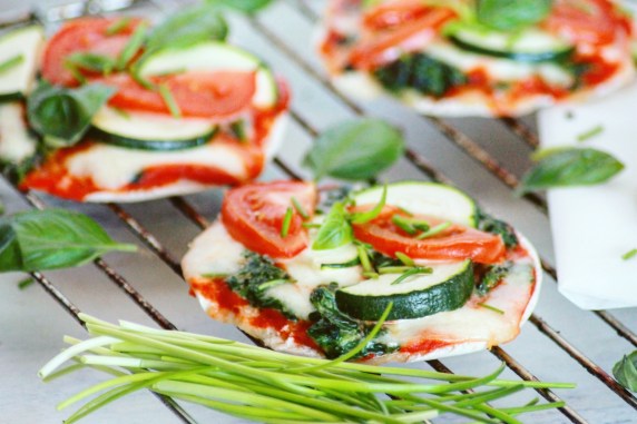 Vegetarische mini pizza's #2 - Healthylivinglisan