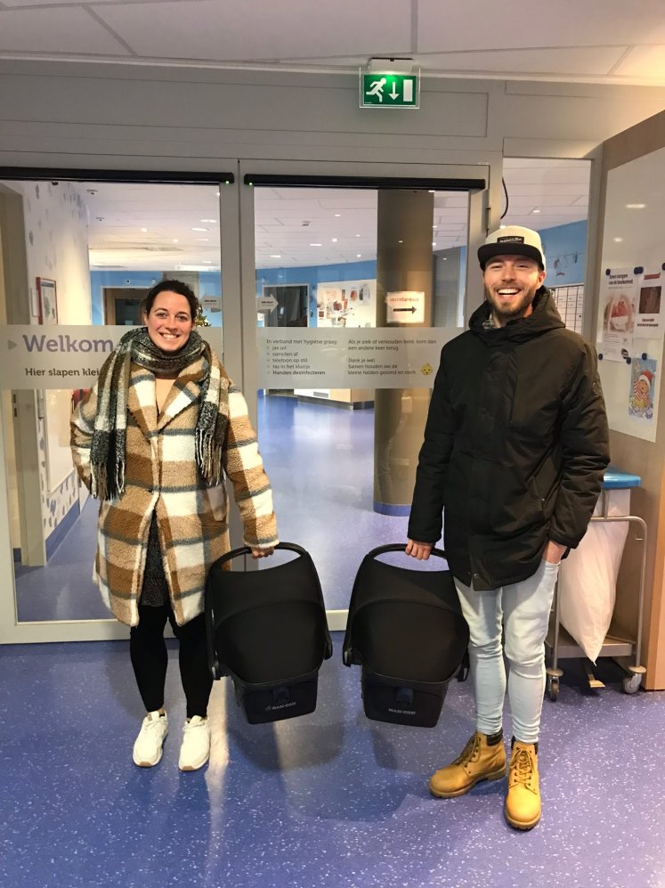 Van de NICU in Zwolle, naar de neonatologie in Enschede en naar&nbsp;huis